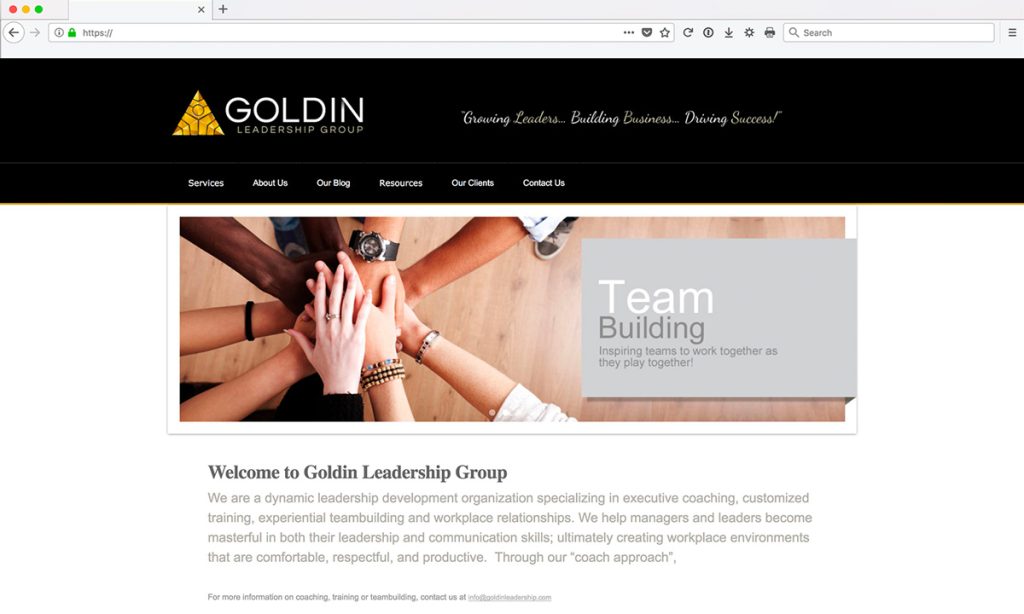 Goldin Custom Web Development