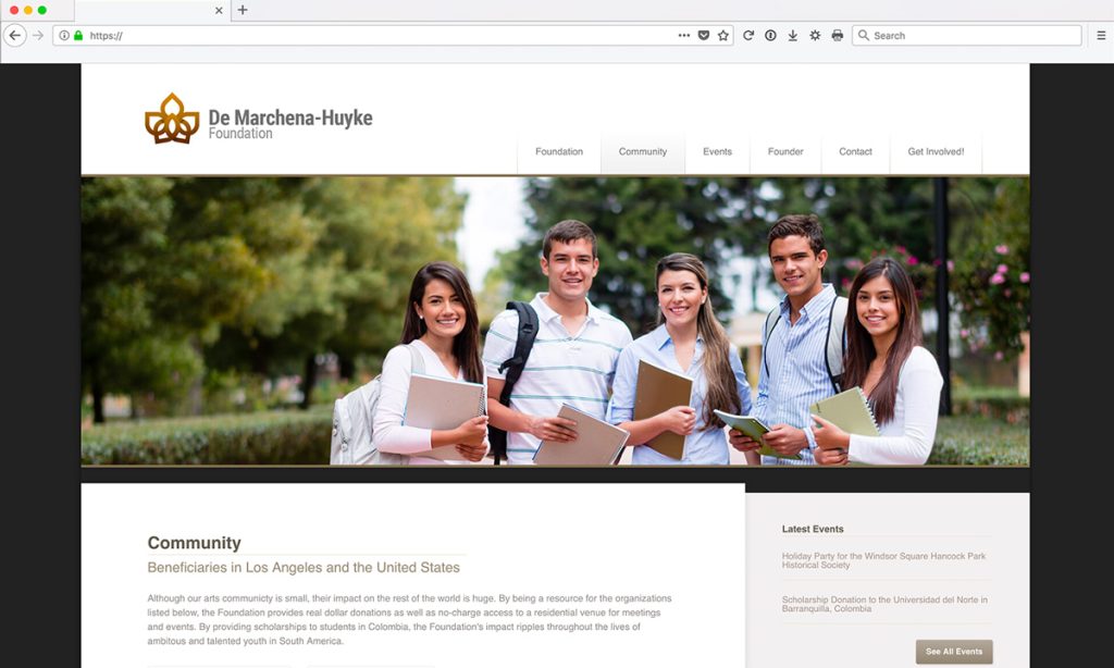 Huyke Foundation Website Services