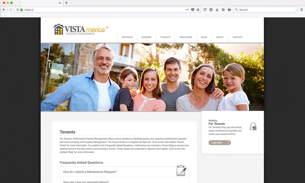 Vistamerica Website Services