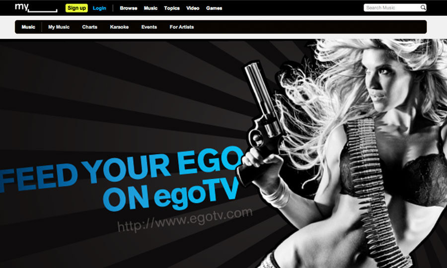 EgoTv Graphic Design