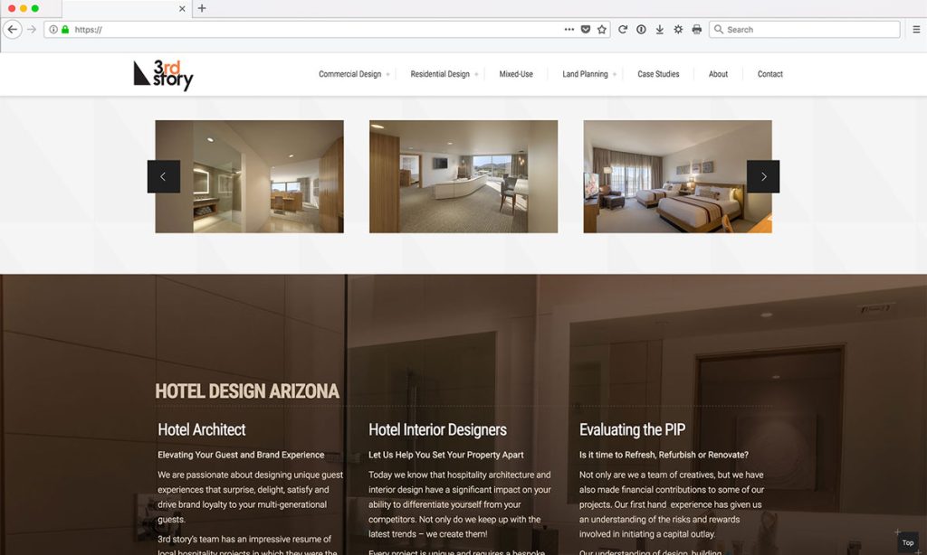 3rdstory Wordpress Website